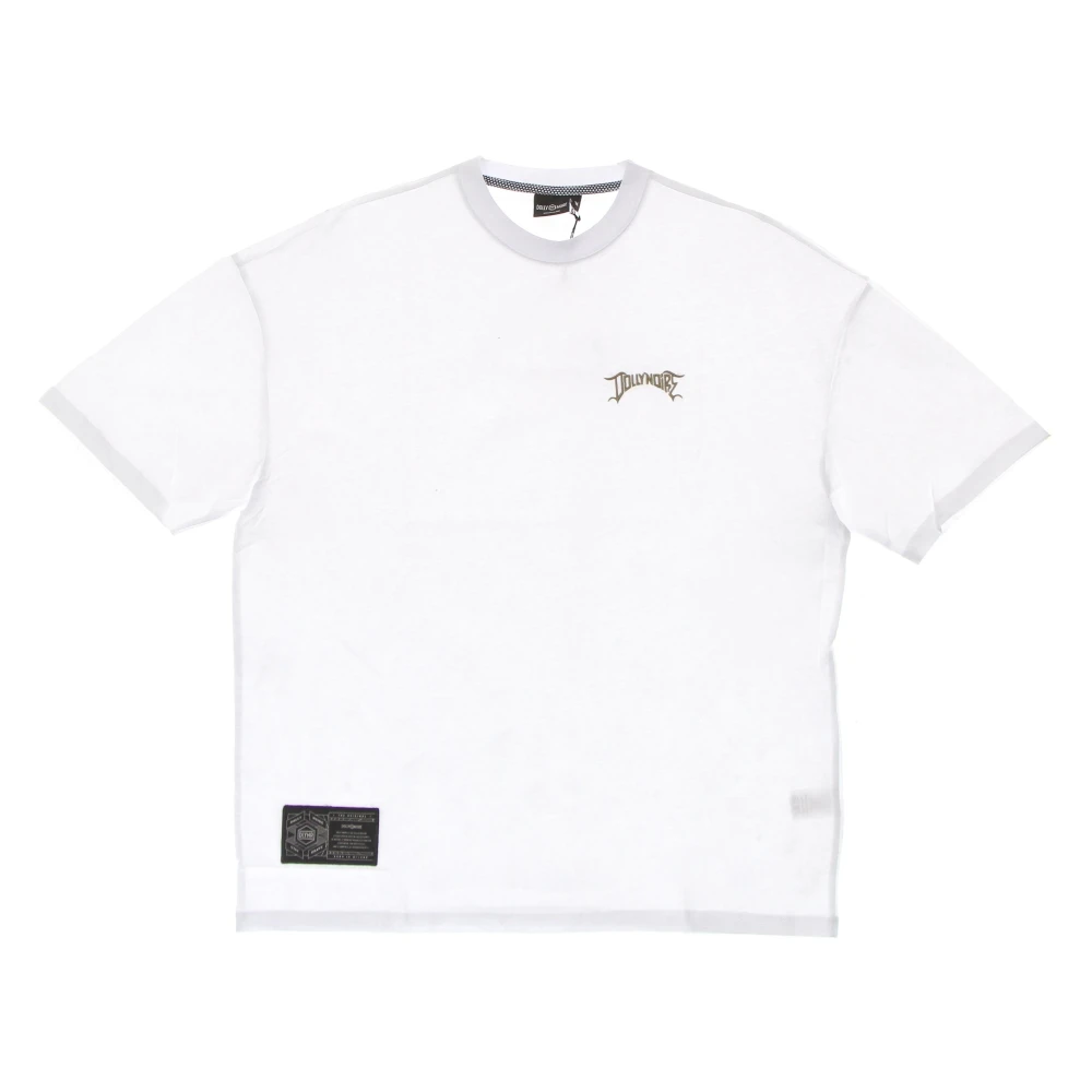 Dolly Noire Wit Tee met Geborduurd Logo White Heren