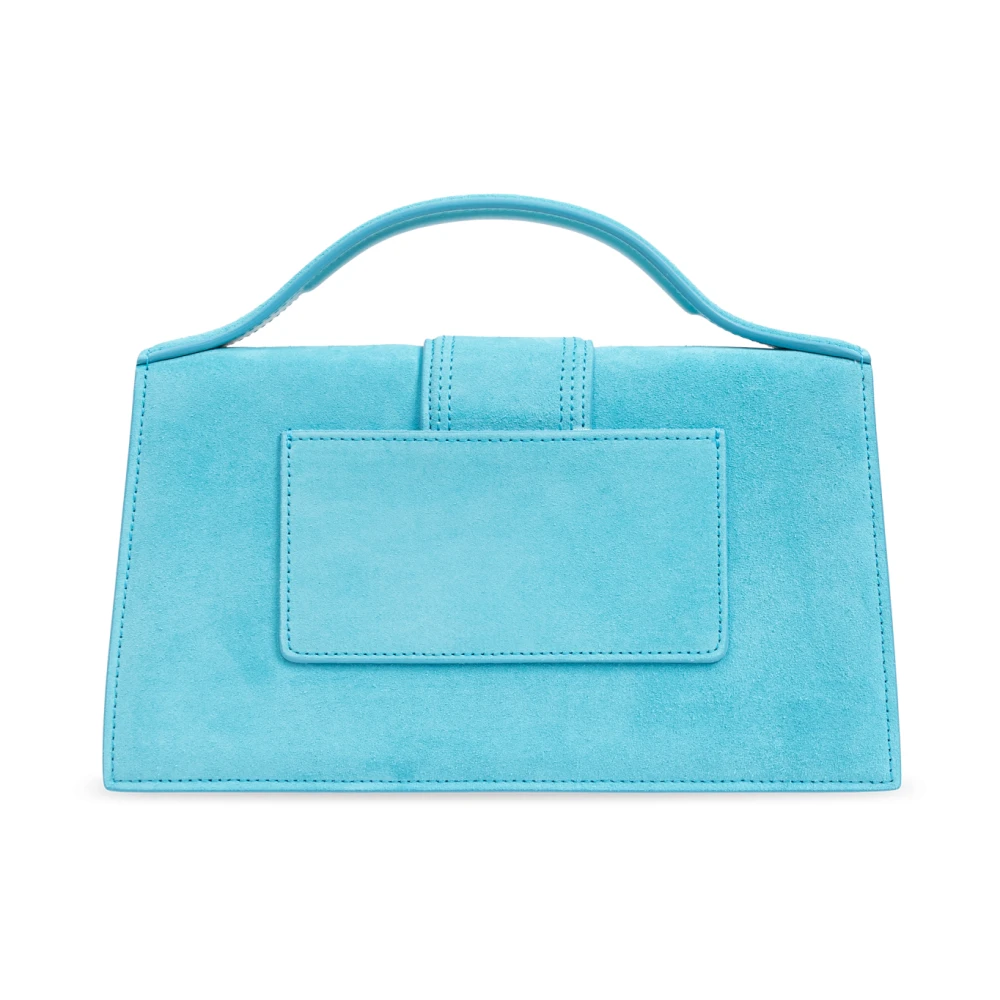 Jacquemus Schoudertas Le Grand Bambino Blue Dames