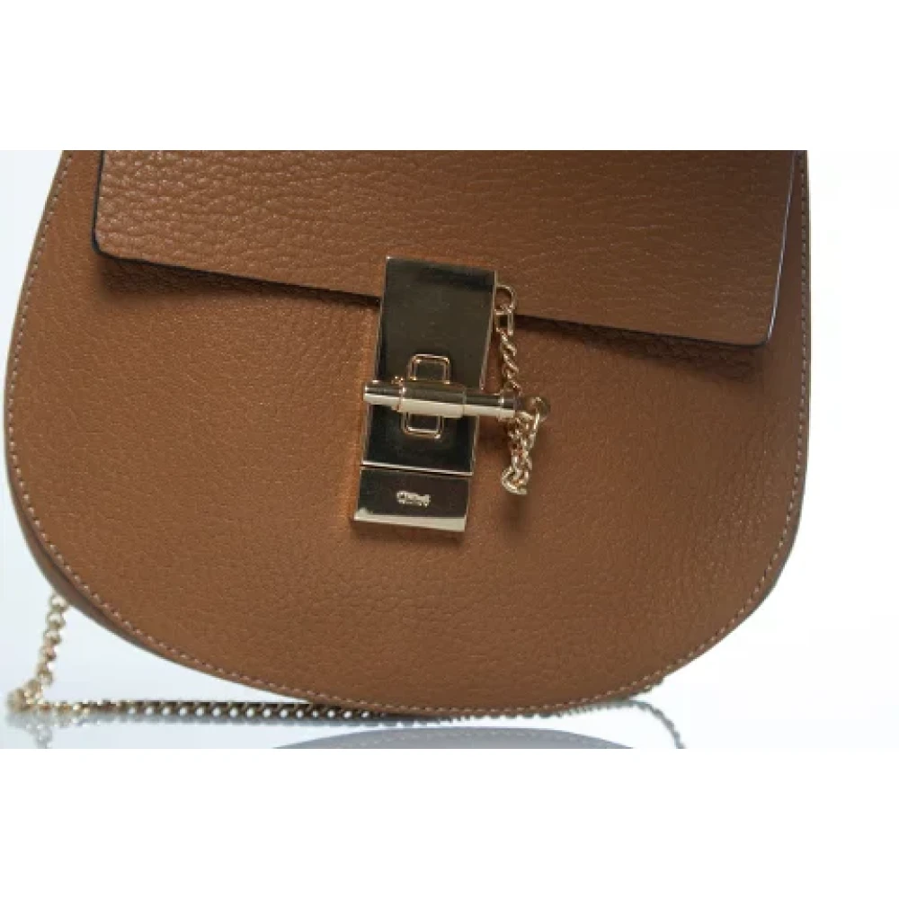 Chloé Pre-owned Leather shoulder-bags Brown Dames