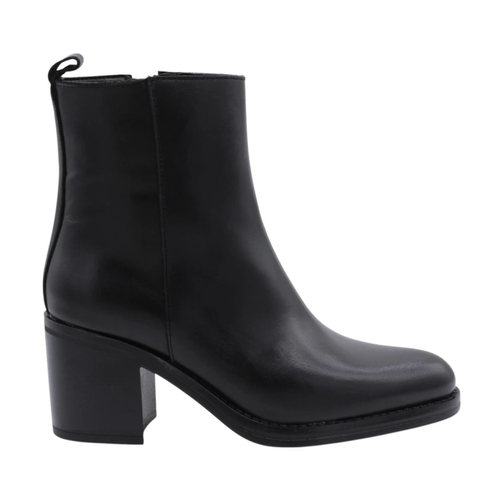 Alpe Black Heeled Boots, Female, 7 Uk, Stylish Ankle Boots