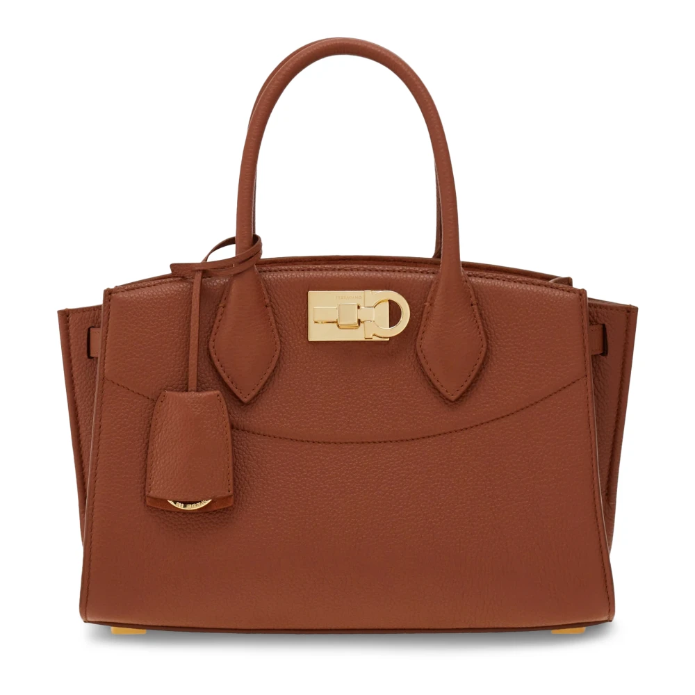 Ferragamo Women's Brown St Soft S Nw Top Handle
