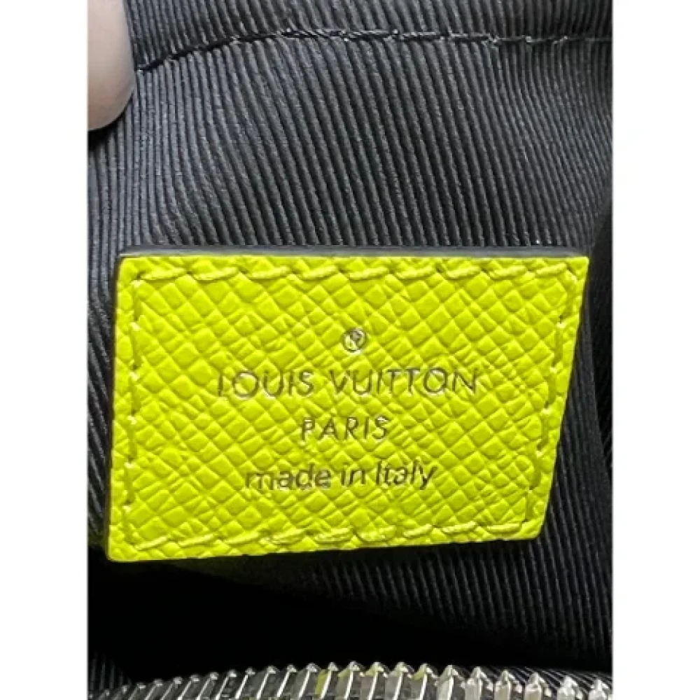 Louis Vuitton Vintage Pre-owned Canvas crossbody-bags Yellow Dames