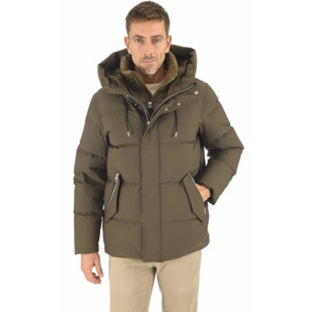 Mackage Heren Gewatteerde Jassen Groen Green Heren