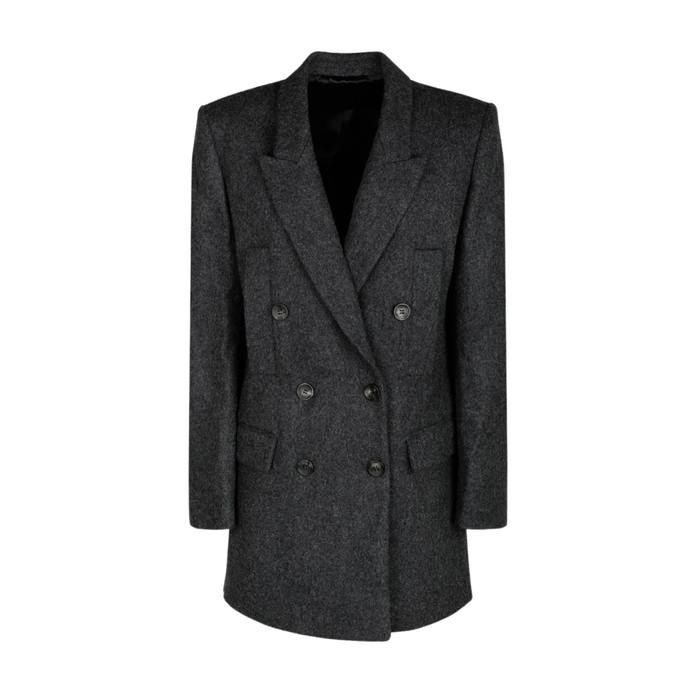 Isabel marant Donkergrijze Floyd Blazer Gray Dames