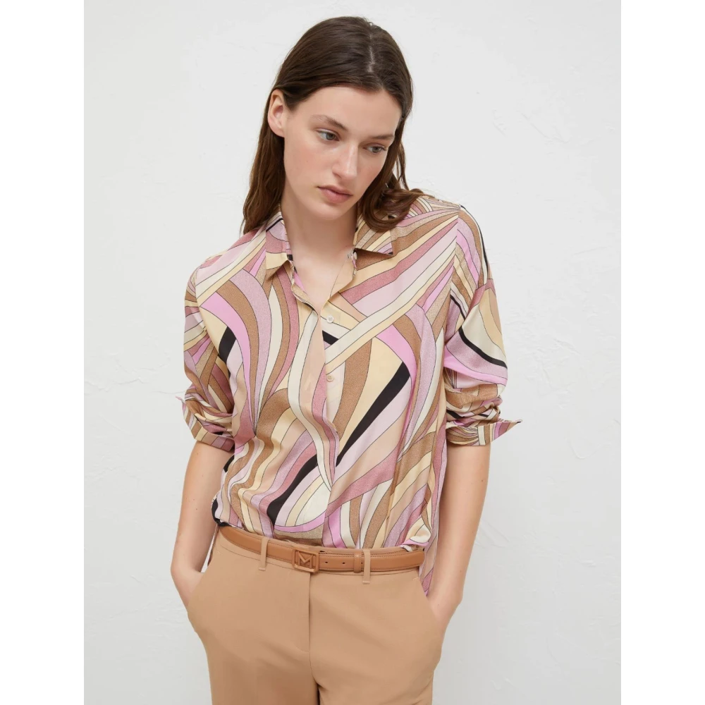 Marella Kleurrijke Blouses voor Vrouwen Multicolor Dames