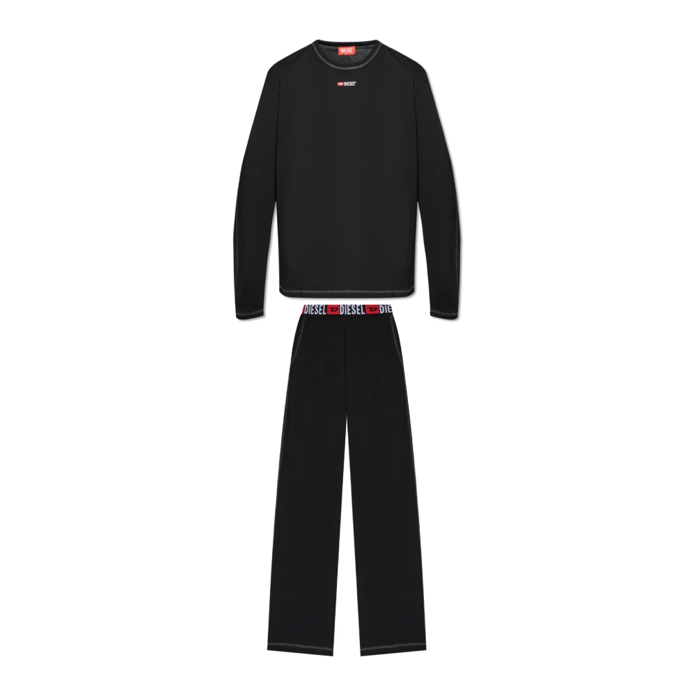 Diesel - Pijama De Dos Piezas - Nightwear & Lounge - Hombre - Negro - 2XL
