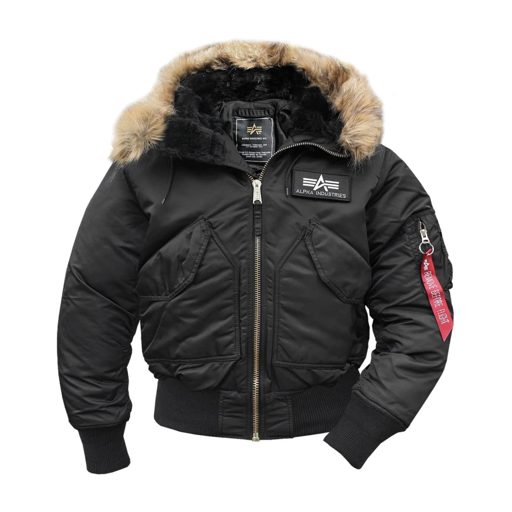 Alpha industries 45P Hooded Jacket Black Heren