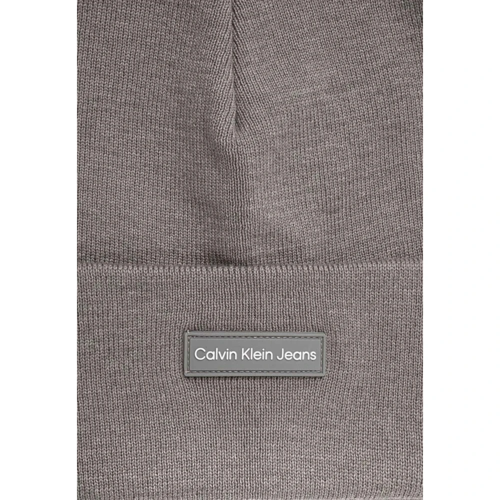 Calvin Klein Jeans Stijlvolle Grijze Polyester Pet Gray Dames