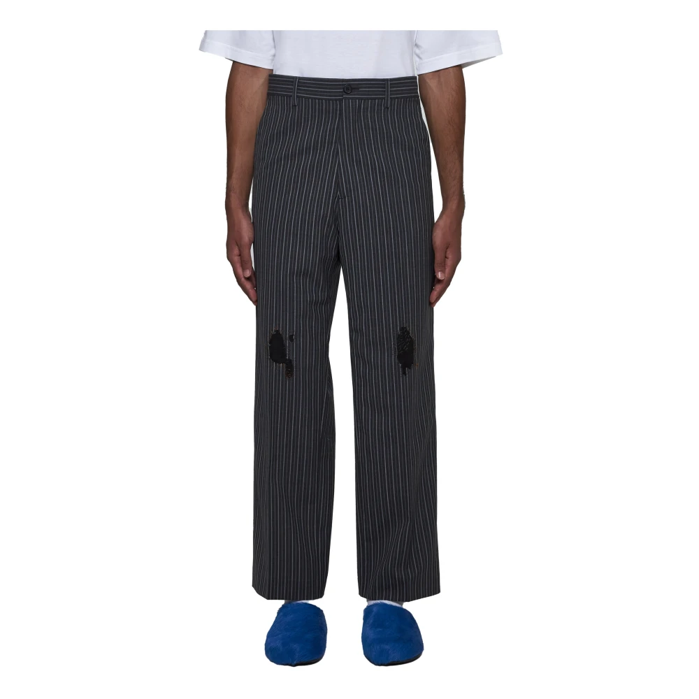 Marni Zwarte Broek voor Vrouwen Black Heren