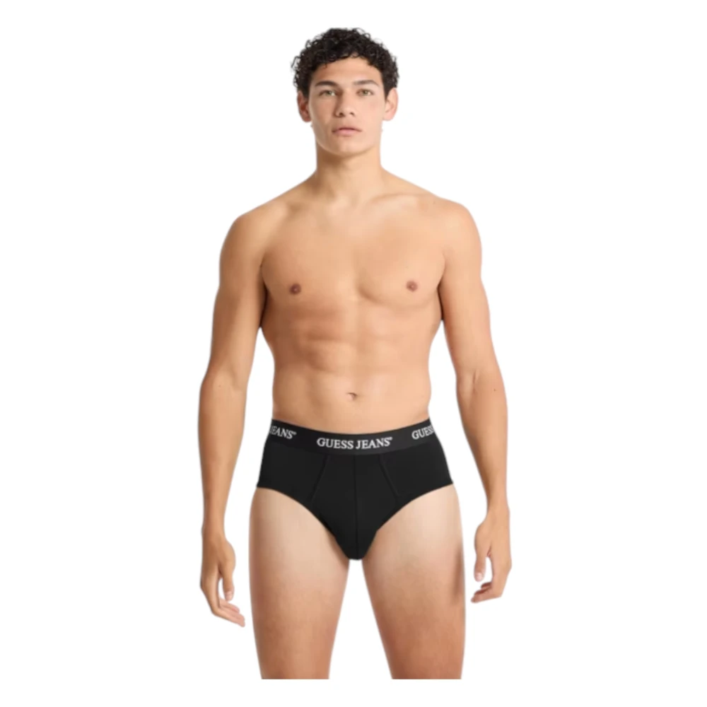 Guess Biologisch katoenen herenondergoed Black Heren