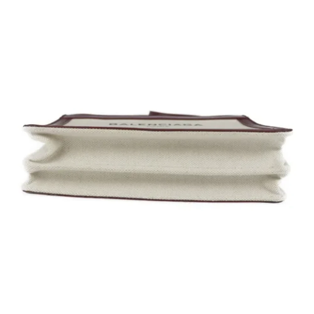 Balenciaga Vintage Pre-owned Fabric balenciaga-bags Beige Dames