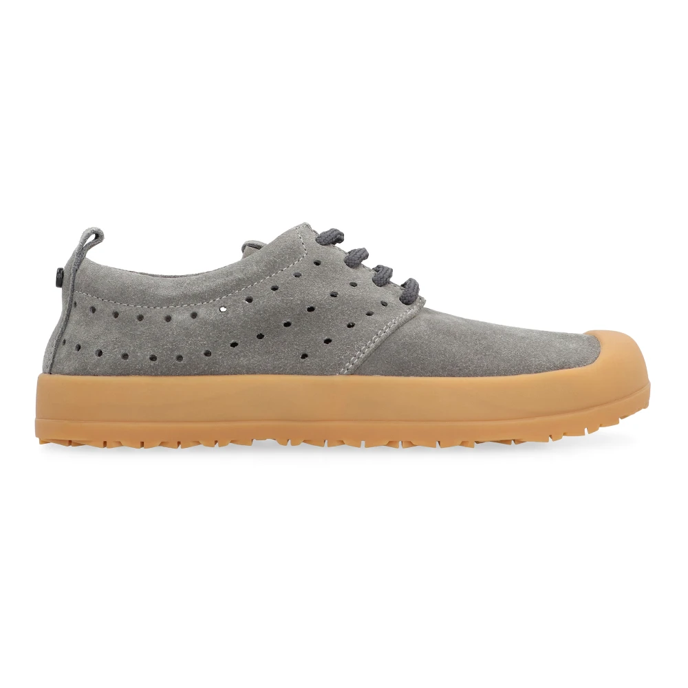 Volta Suède Sneakers met Rubberen Neus unisex Schoenen Grijs