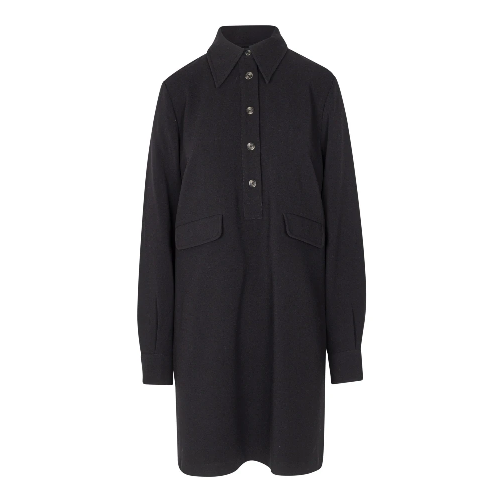 Ottod'Ame Zwarte Jurk LIM Da5102 Black Dames