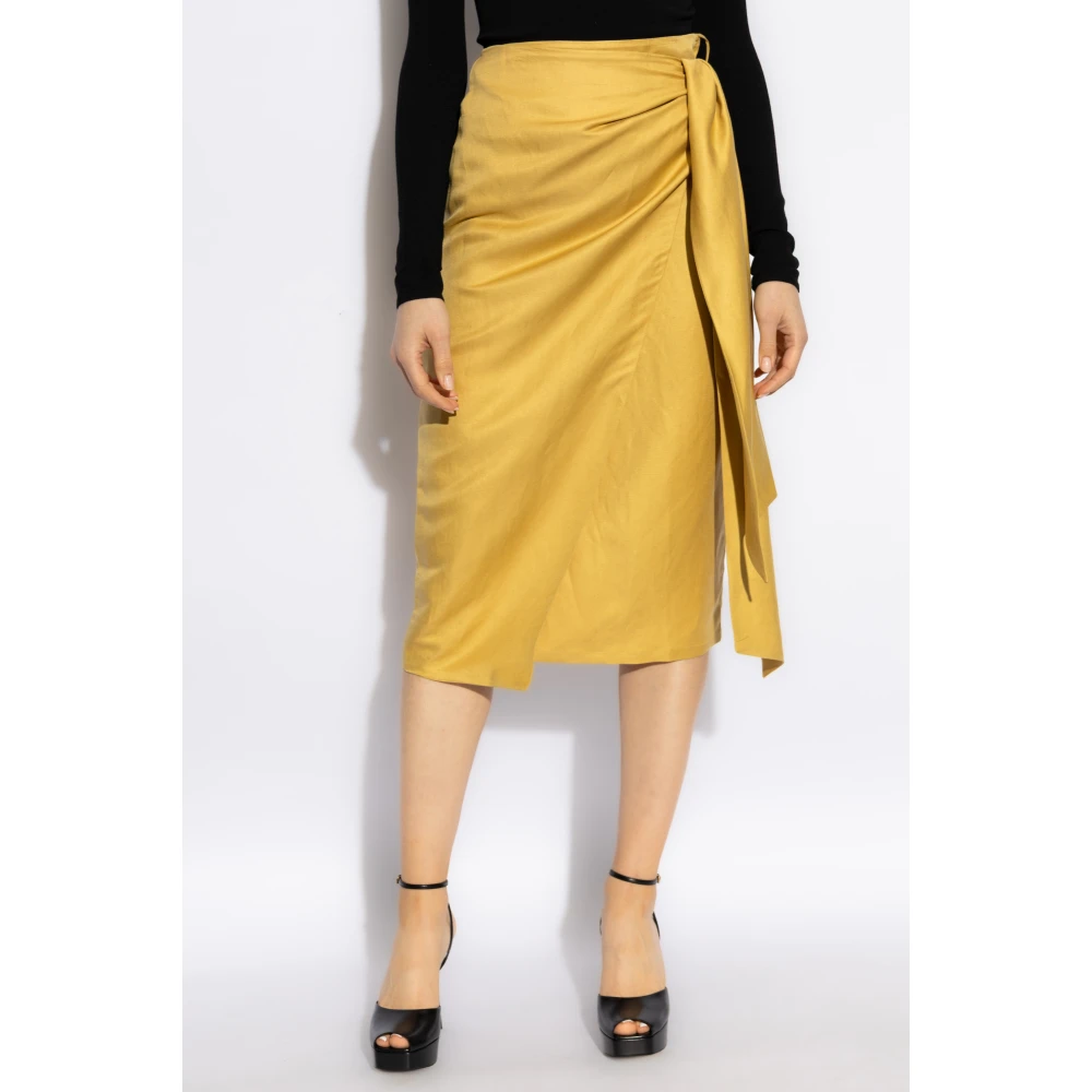 Max Mara Rok Tequila Yellow Dames