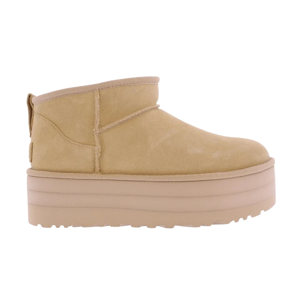 UGG Ultra Mini Platform Driftwood Stövlar Beige, Dam