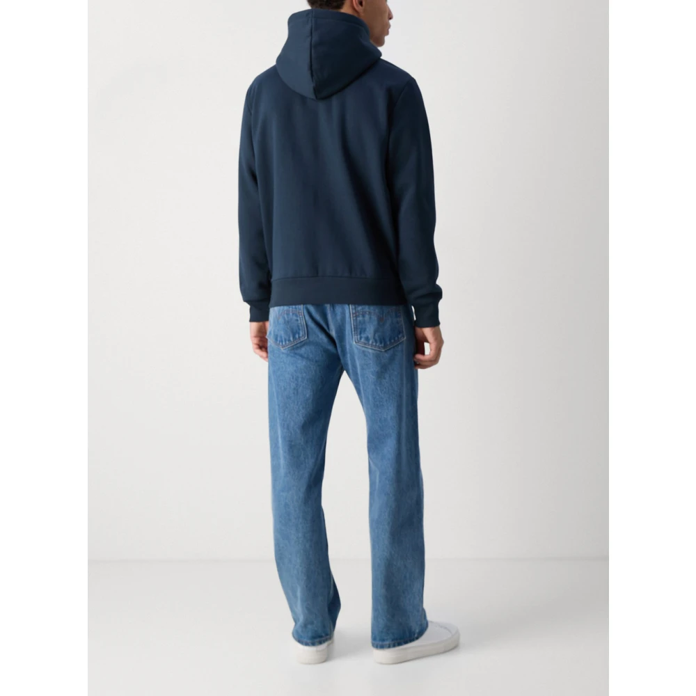 Colmar Blauwe Zip Hoodie Sweater Blue Heren