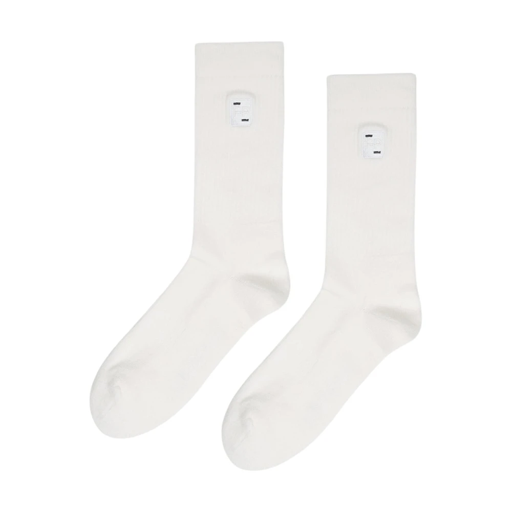 Filling Pieces Socks Patch White Unisex