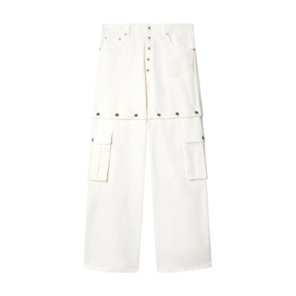 Off - Jeans > Wide Jeans - - Off White - Modalova