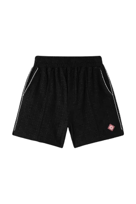 Handduksshorts med monogram