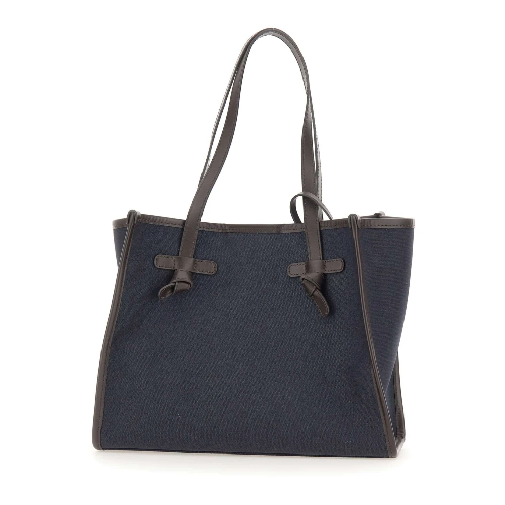 Gianni Chiarini Blue Marcella Shoulder Bag - Female - Shopping Bags - One Size - Bags