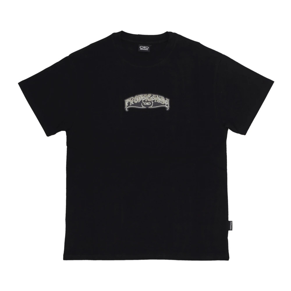 Propaganda Zwarte Dance Tee met Logo Print Black Heren