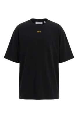 T-shirt i svart bomull