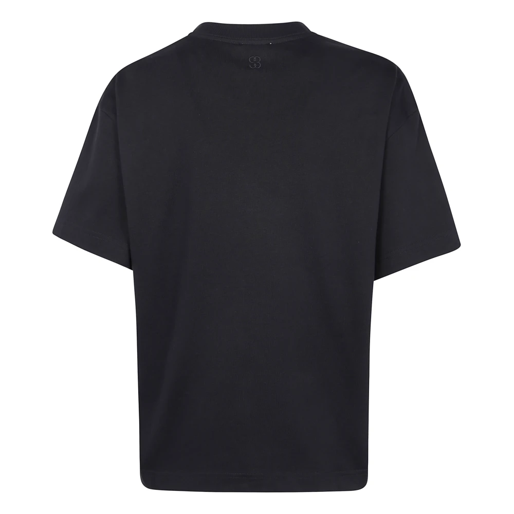 Filippa K Oversized Tee Black Dames