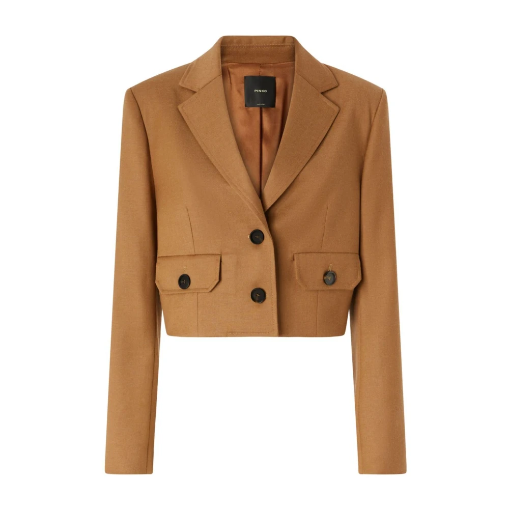 Pinko Stijlvolle jassen voor elke gelegenheid Brown Dames