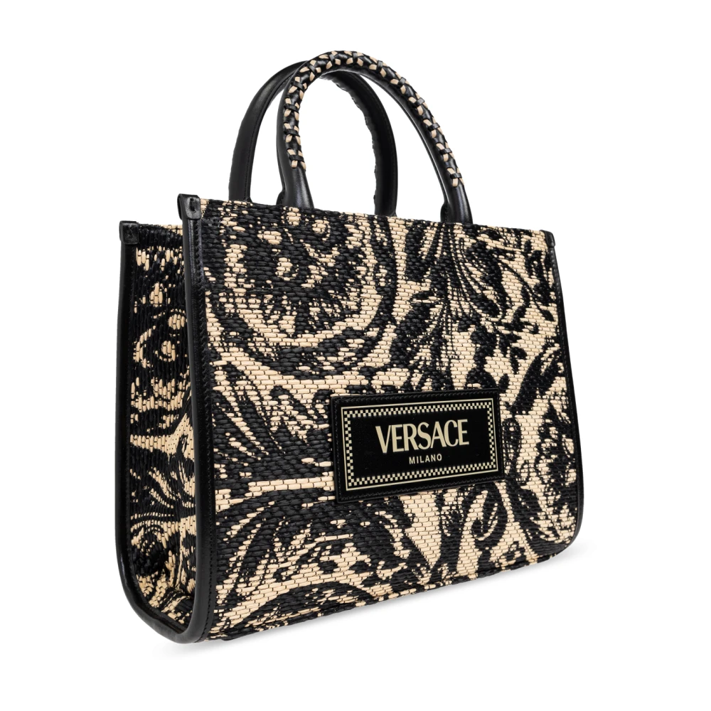 Versace Shopper tas Black Dames
