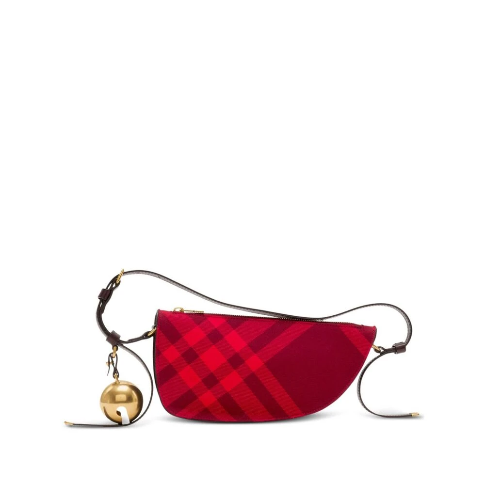 Burberry Women's Red Shield Mini Shoulder Bag - Shoulder Bags - One Size - Bags