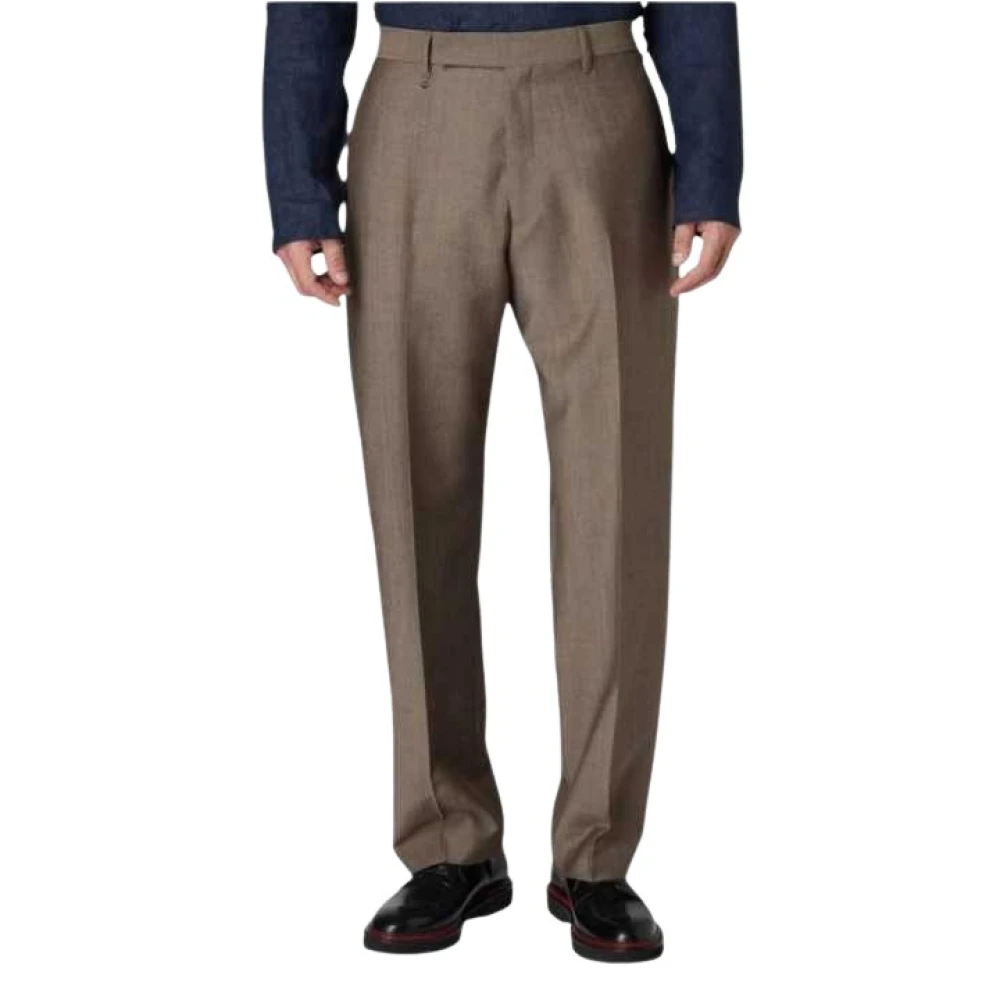 Paul Smith Homme Marron - Pantalon De Costume Moiré - Pantalons - Brun - Taille: W36