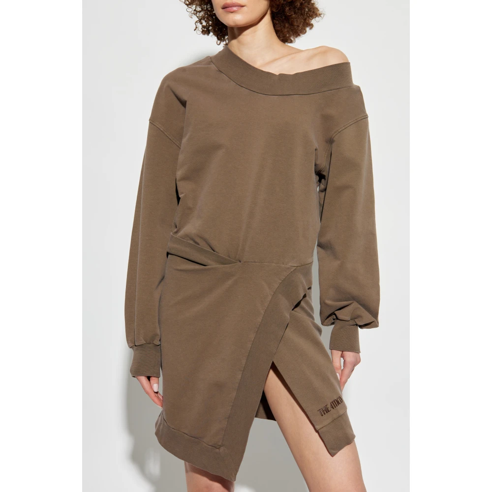 The Attico Jurk met lange mouwen Brown Dames