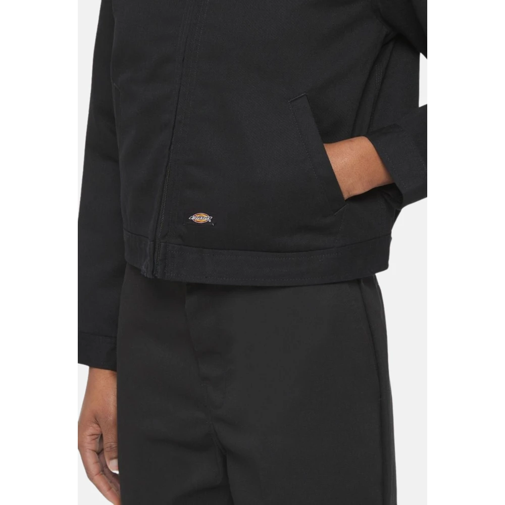 Dickies Stijlvolle Jas voor Mannen Black Dames