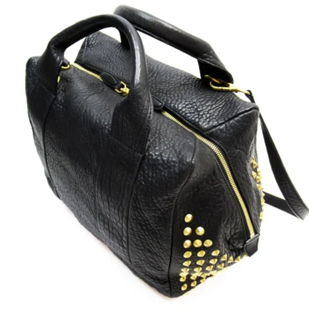 MCM Pre-owned Leather handbags Black Dames