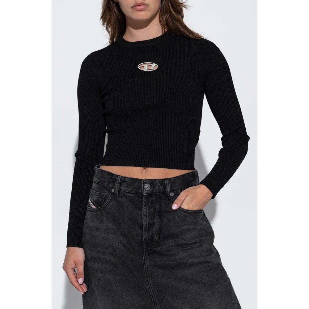 Diesel Sweater `M-Valari` Black Dames