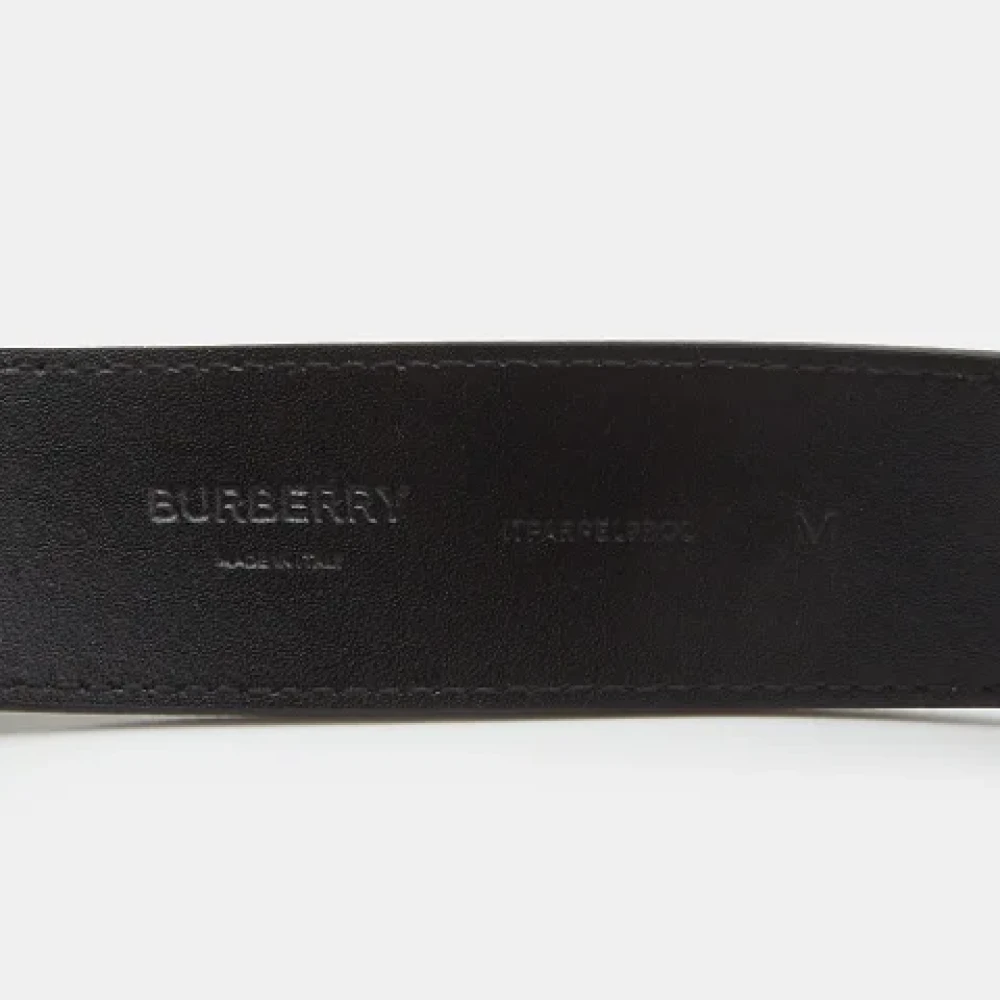 Burberry Vintage Pre-owned Coated canvas belts Brown Dames