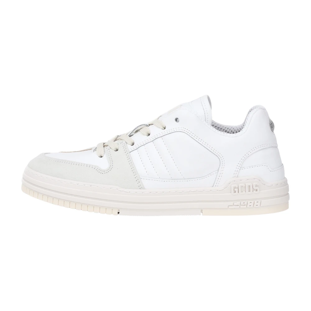 Gcds Witte Sneakers Moderne Stijl Heren Schoenen