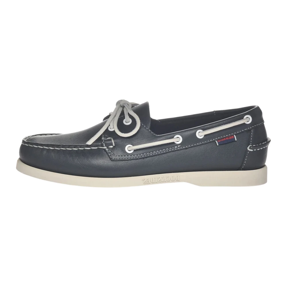 Sebago Blue Docksides Portland - Male - Boat Shoes - 6 Uk - Shoes