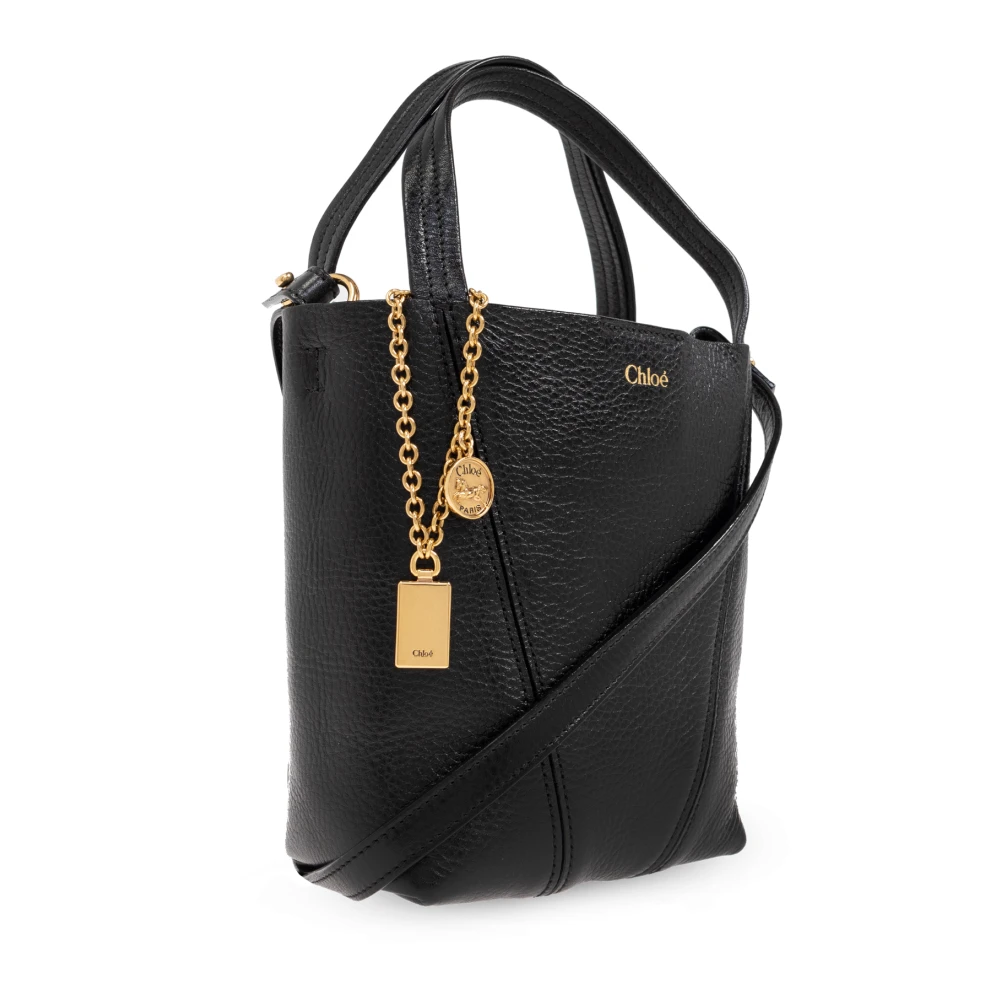Chloé Handtas Spin Black Dames