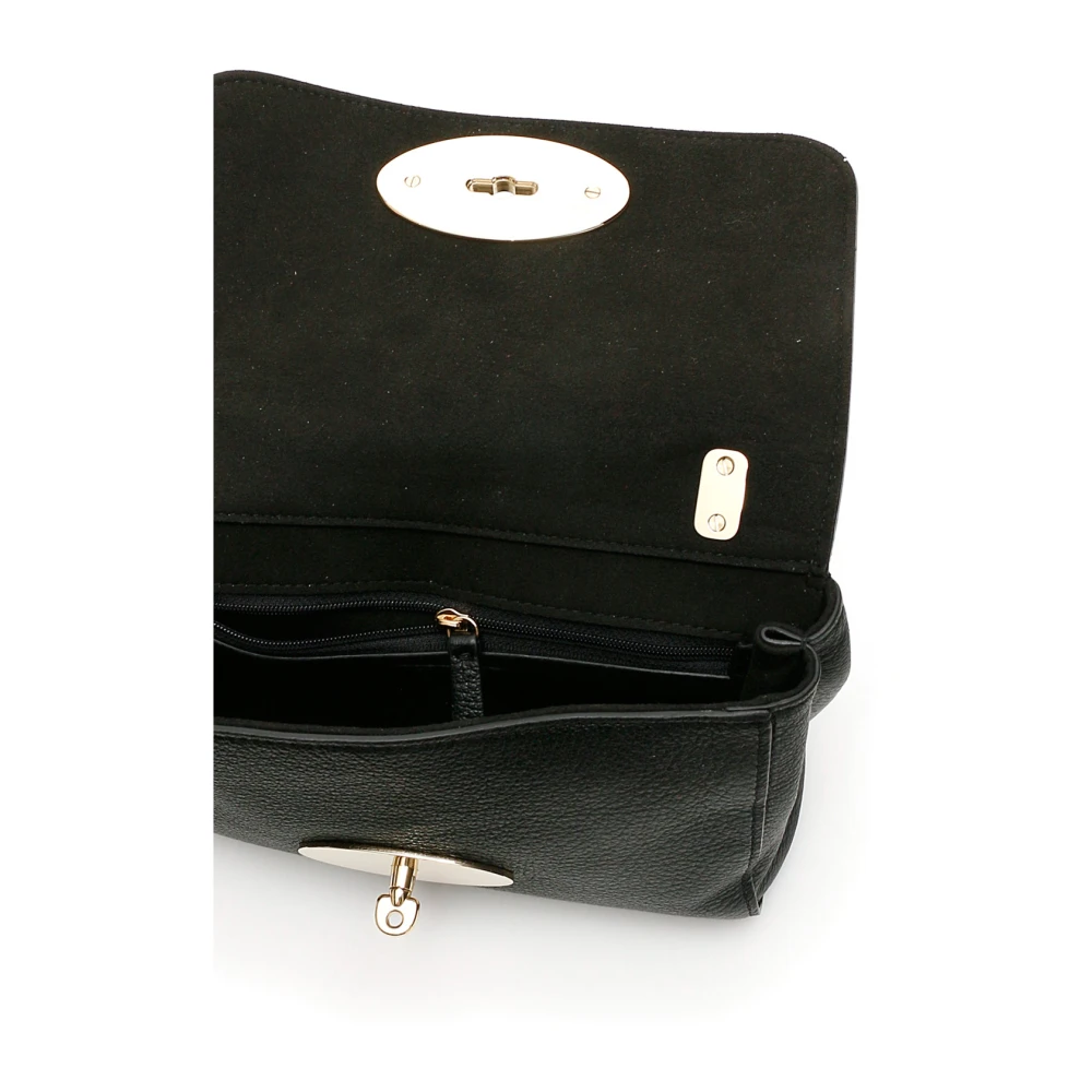 Mulberry Gevlochten Lily Schoudertas Black Dames