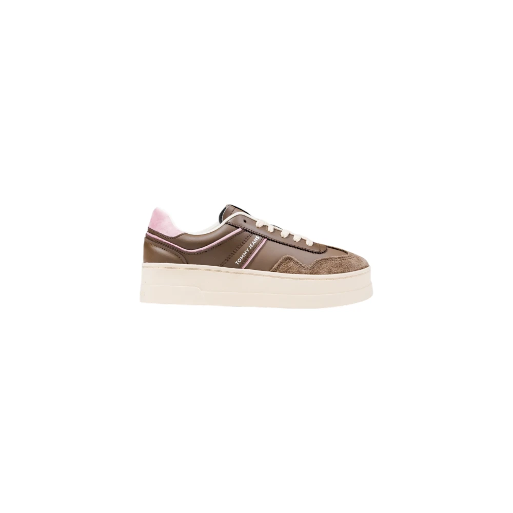 Tommy Jeans Greenwich Flatfo Women's Trainers - Female - Sneakers - Brown - 8 Uk - Shoes