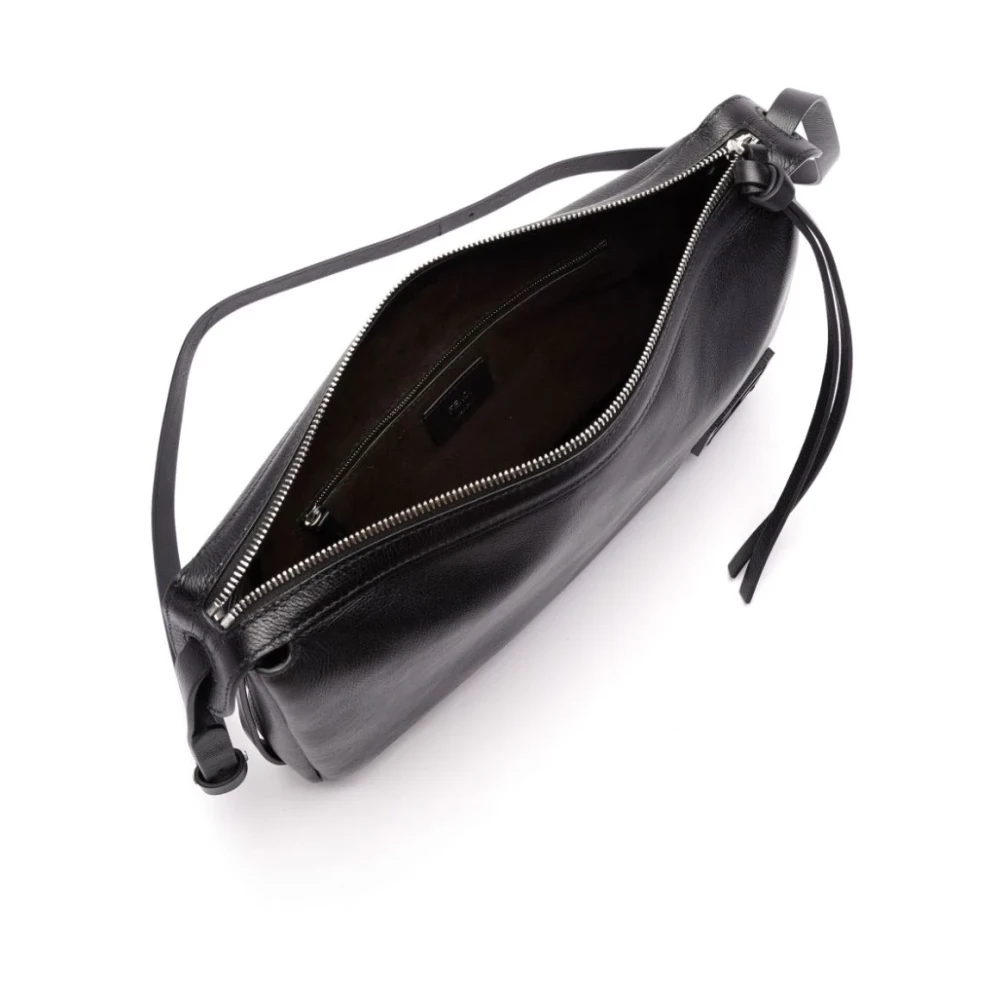 Fendi Iconische FF-verfraaide Crossbody-tas Black Dames
