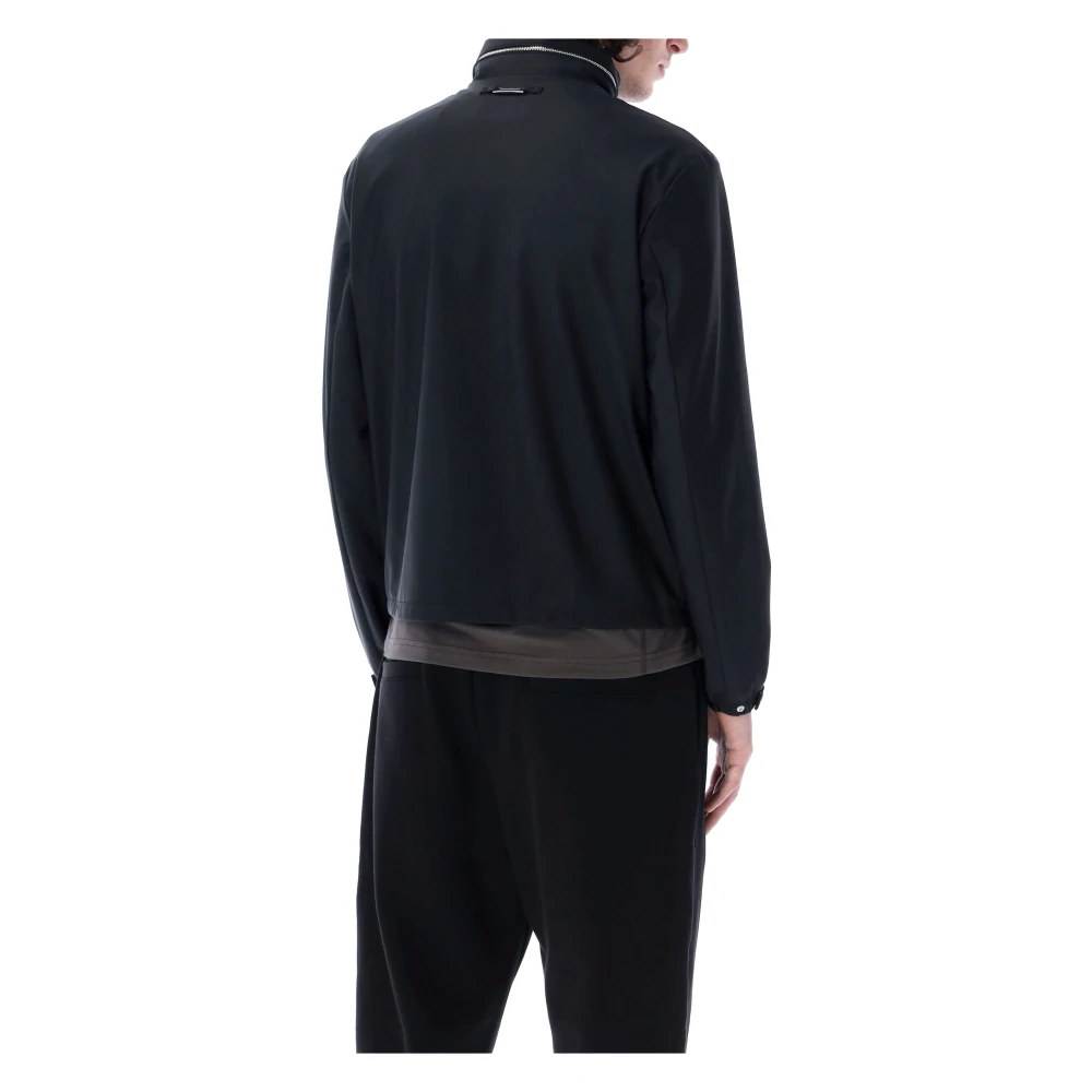 Emporio Armani Stijlvolle Blouson Jas Black Heren