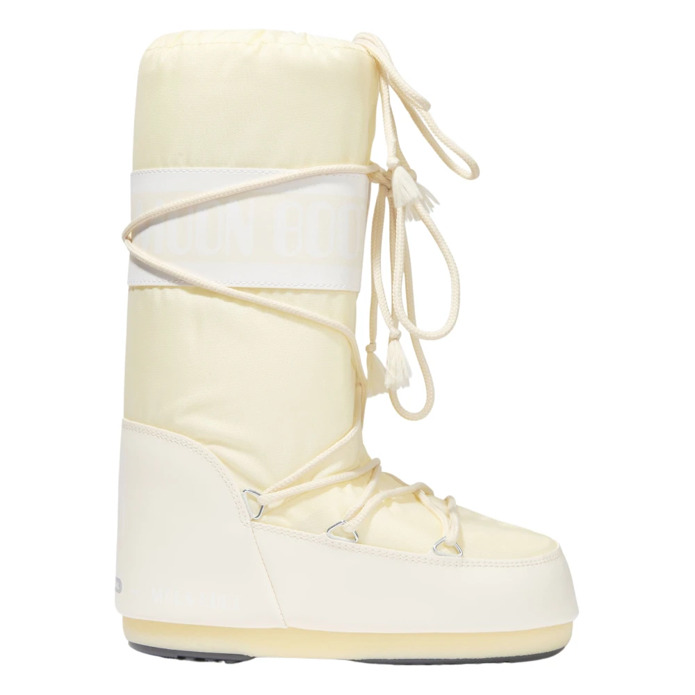 Moon Boot Unisex Kids Beige Kids Icon Nylon Snow Boots - Kids Boots - 27 Eu - Kids