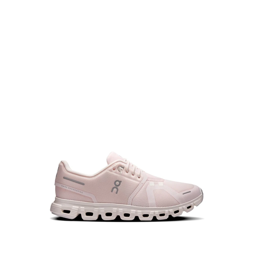 On Running Women's Pink Running Shoes, 7 Uk, Cloud 6