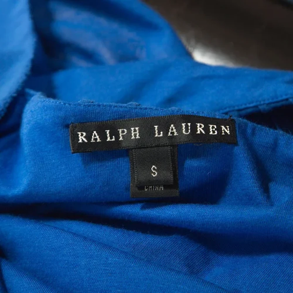 Ralph Lauren Pre-owned Cotton bottoms Blue Dames