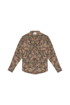 Bohemian Chic Tryckt Flytande Skjorta