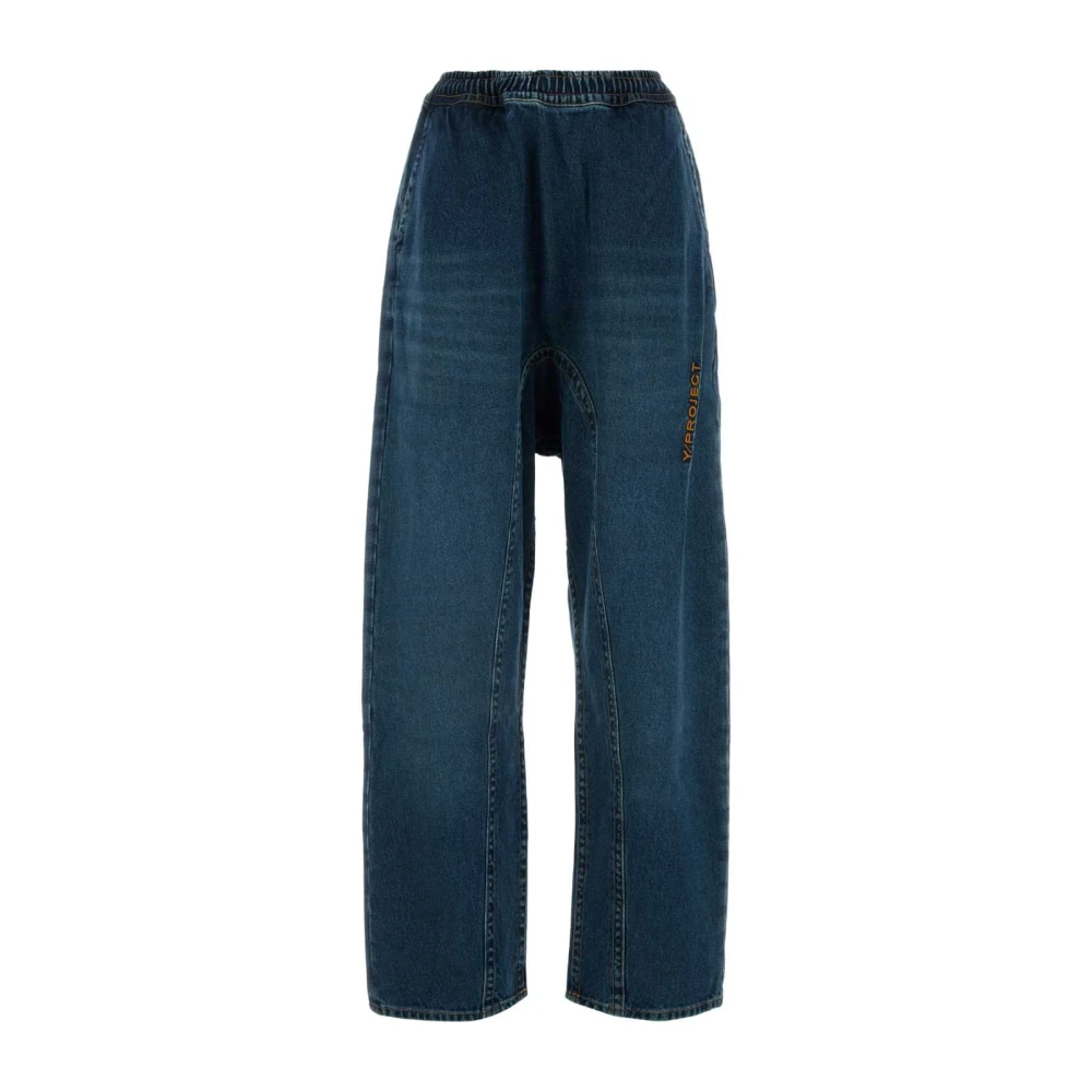 Y Project Klassieke Denim Jeans Blue Dames