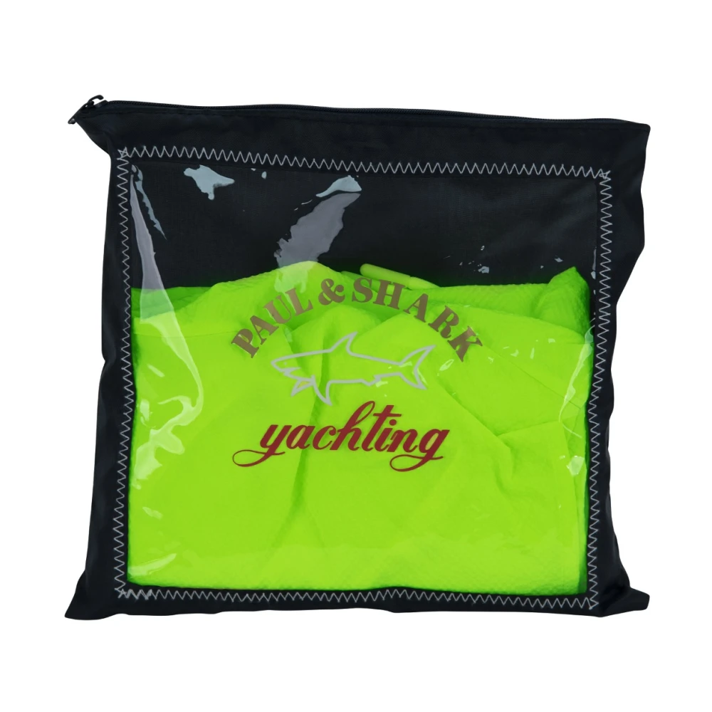 PAUL & SHARK Elastische zwembroek met trekkoord Green Heren