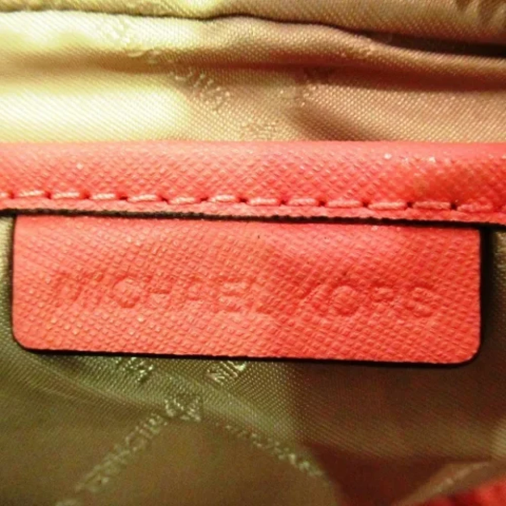 Michael Kors Pre-owned Canvas shoulder-bags Pink Dames